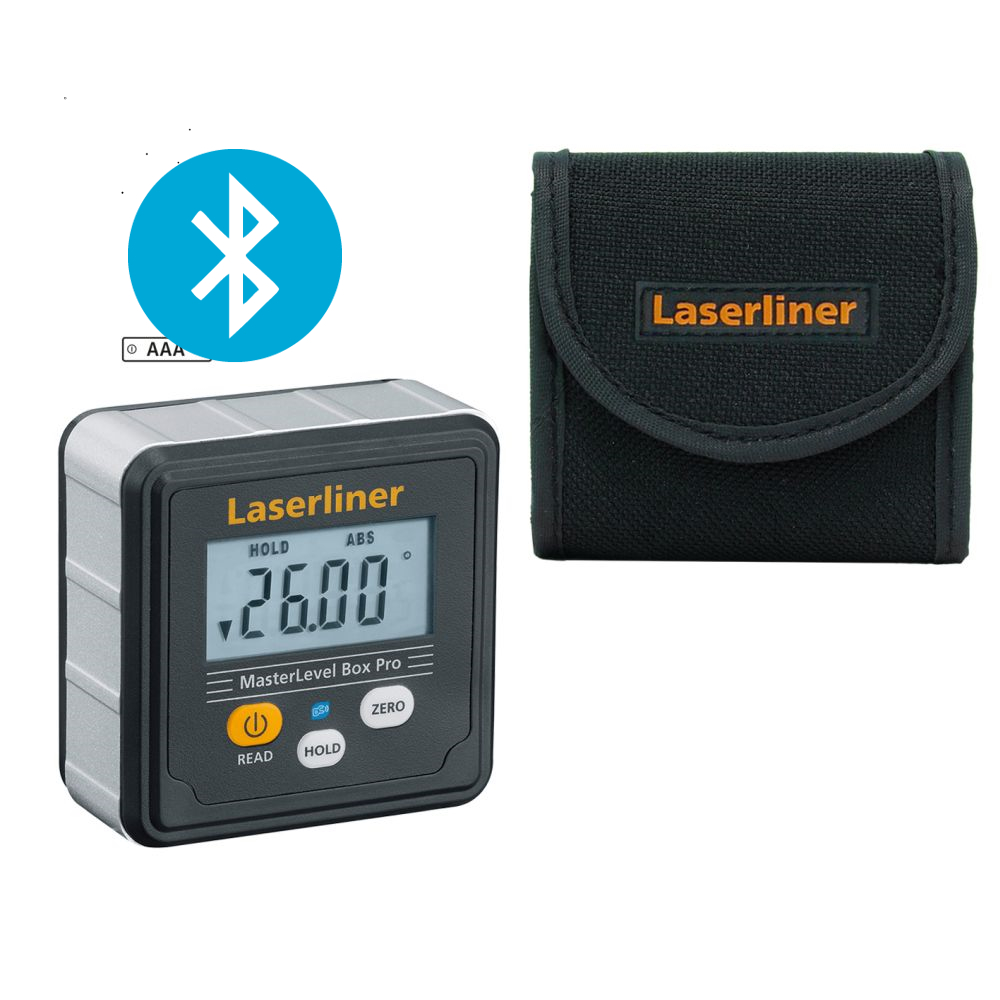 Imagen de Inclinómetro MasterLevel Box Pro con bluetooth (6cmx6cm)