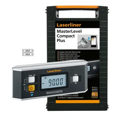 Inclinómetro digital  MasterLevel Compact Plus  Bluetooth (15.2 cm )