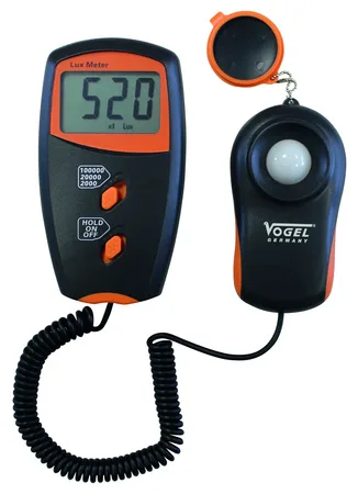 Luxómetro digital Vogel rango 1- 100,000 Lux